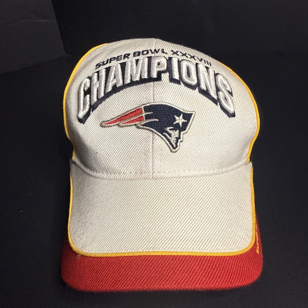 2004 Super Bowl Champions New England Patriots Locker Room Hat